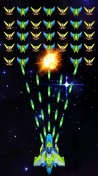 Galaxy Invader: Alien Shooting MOD APK (Remove ads, Unlimited money, Mod speed) v2.9.45 screenshot 1