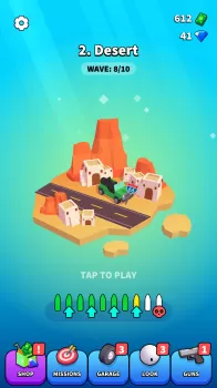 Rage Road MOD APK (Unlocked, Free purchase, Weak enemy) v1.3.27 screenshot 3