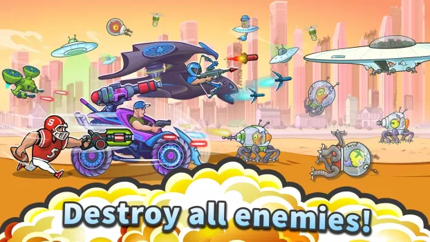 Mad Day 2: Shoot the Aliens MOD APK (Remove ads, Mod speed) v2.0 screenshot 2