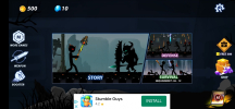 Stickman Legends: Sword Fight MOD APK (God Mode) v2.9 screenshot 1
