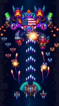 Galaxiga Arcade Shooting Game MOD APK (God Mode, High Damage, Mod speed) v24.98 screenshot 20