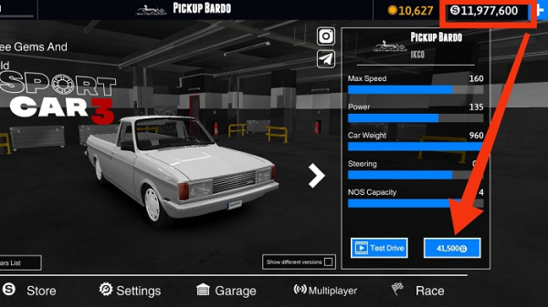 Sport car 3 : Taxi & Police -