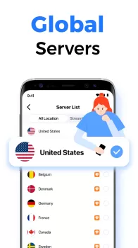 SkyVPN - Fast Secure VPN MOD APK (Unlocked, Premium) v2.4.7 screenshot 2