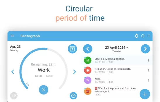 Sectograph. Day & Time planner MOD APK (Unlocked, Pro) v5.29 screenshot 12