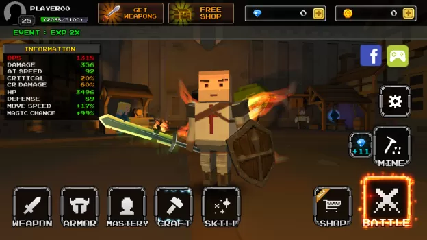 Pixel Blade M MOD APK (High Damage, Invincible) v9.5.4 screenshot 15