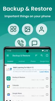 Backup and Restore - APP MOD APK (Unlocked, Pro) v7.4.9 screenshot 1