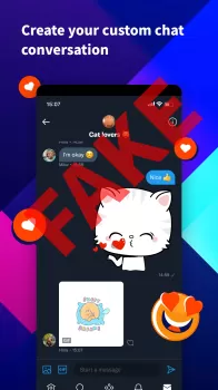 iFake: Fake Chat Messages MOD APK (Unlocked, Pro) v16.3 screenshot 1