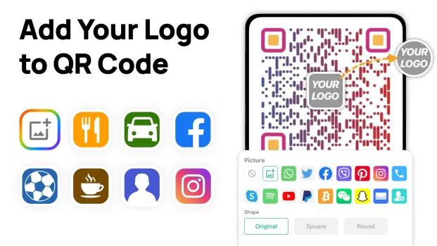 QR Code Generator & QR Maker MOD APK (Unlocked, VIP) v1.02.40.0806 screenshot 3