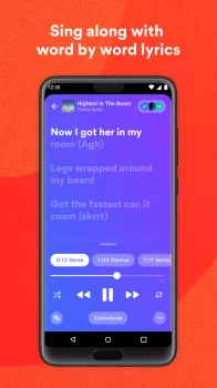 Musixmatch: lyrics finder MOD APK (Unlocked, Premium) v7.12.1 screenshot 4