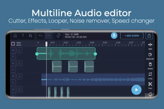 Pro Audio Editor - Music Mixer MOD APK (Unlocked, Premium) v7.2.0 screenshot 6