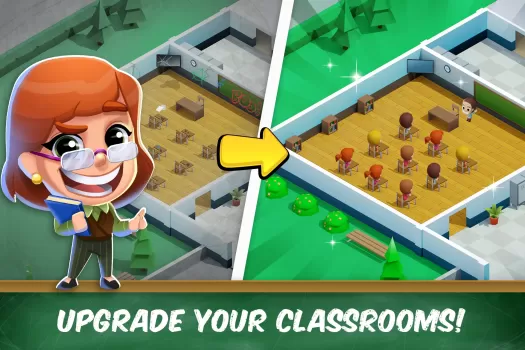 Idle High School Tycoon MOD APK (Unlimited money, Unlimited) v1.15.0 screenshot 1