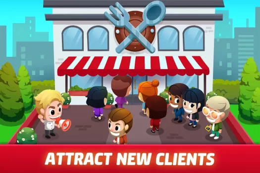 Idle Restaurant Tycoon MOD APK (Free purchase) v1.42.0 screenshot 3