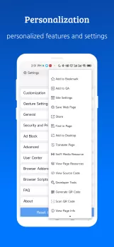 XBrowser - Mini & Super fast MOD APK (Remove ads, Optimized) v4.8.1 screenshot 6