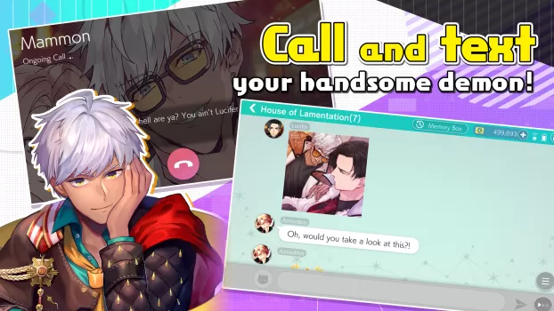 Obey Me! Anime Otome Sim Game MOD APK (VIP, Mod Menu, Weak enemy) v8.0.3 screenshot 9