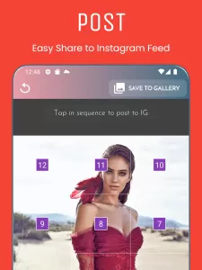 PhotoSplit Grid Maker MOD APK (Unlocked, Pro) v4.0.1 screenshot 12