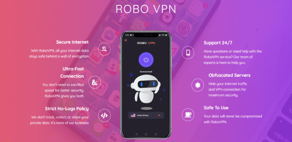 Robo VPN Pro - Life time
