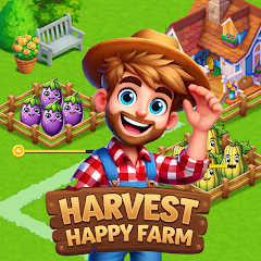 Harvest Happy Farm : Farm Game MOD APK (Remove ads, Mod speed)