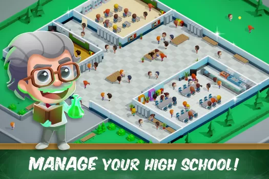 Idle High School Tycoon MOD APK (Unlimited money, Unlimited) v1.15.0 screenshot 4