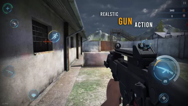 Black Commando MOD APK (Remove ads, God Mode, Weak enemy) v2.39 screenshot 2