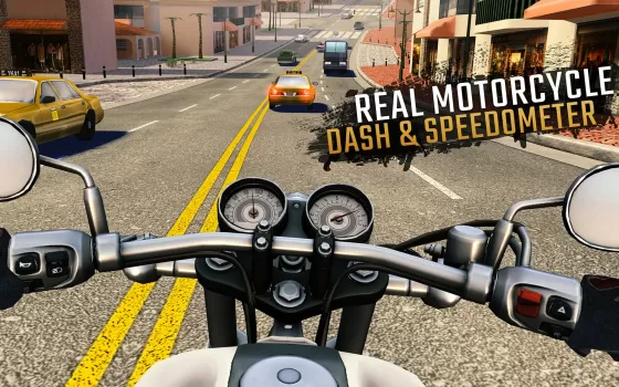 Moto Rider GO: Highway Traffic MOD APK (Unlimited money, Free purchase, Mod speed) v1.92.2 screenshot 9