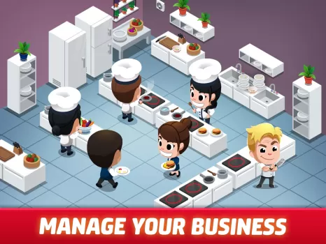 Idle Restaurant Tycoon MOD APK (Free purchase) v1.42.0 screenshot 21