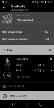 Dumbbell Home Workout MOD APK (Unlocked, Premium) v5.06 screenshot 7