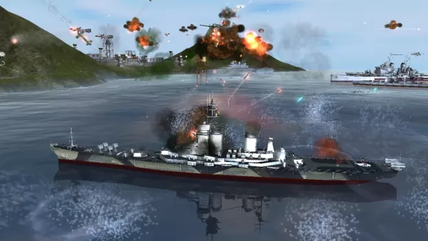 WARSHIP BATTLE:3D World War II MOD APK (Unlimited money) v3.8.7 screenshot 16