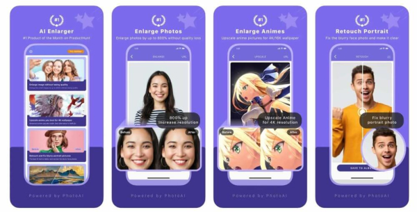 AI Enlarger: for Photo & Anime