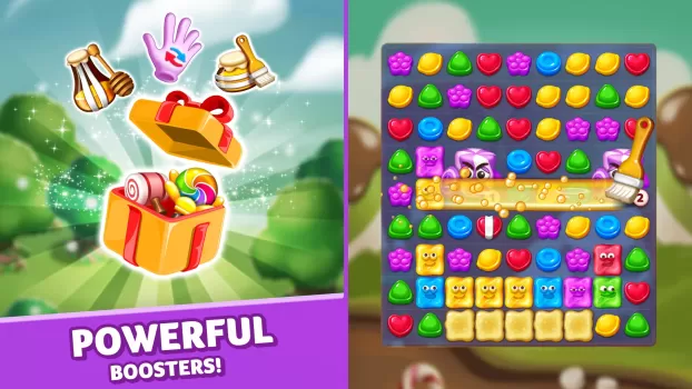 Lollipop & Marshmallow Match3 MOD APK (Remove ads) v25.0117.00 screenshot 20