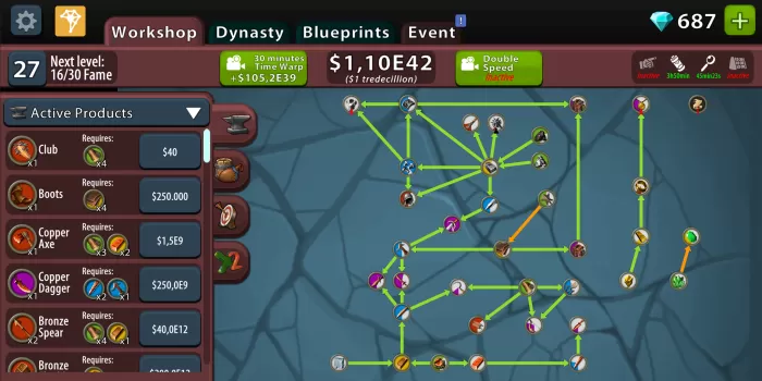 Crafting Idle Clicker MOD APK (Unlimited money, Mod Menu) v8.2.3 screenshot 6