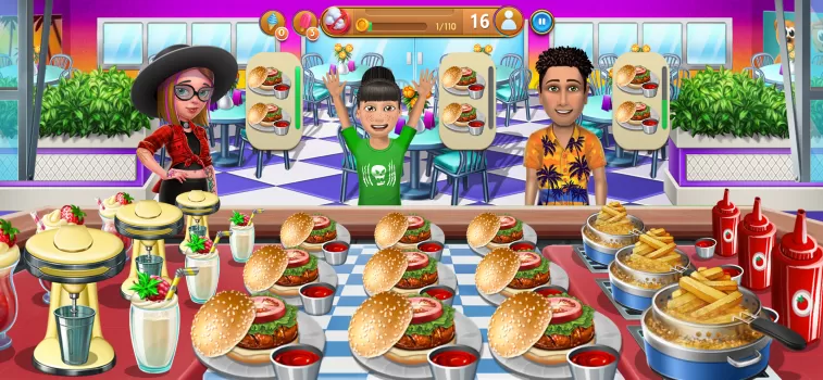 Virtual Families: Cook Off MOD APK (Remove ads, Unlimited money) v1.49.14 screenshot 1