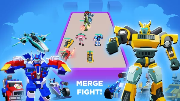 Merge Robot Master: Car Games