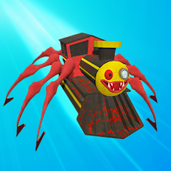 Merge Spider Train MOD APK (Unlimited money)
