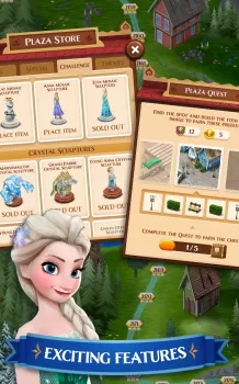 Disney Frozen Free Fall Games MOD APK (Remove ads, Unlimited money) v13.9.2 screenshot 2