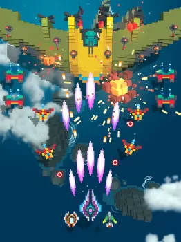 Sky Wings: Pixel Fighter 3D MOD APK (Unlocked) v3.2.11 screenshot 20