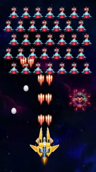 Galaxy Attack: Chicken Shooter MOD APK (Remove ads, Unlimited money) v31.2 screenshot 3