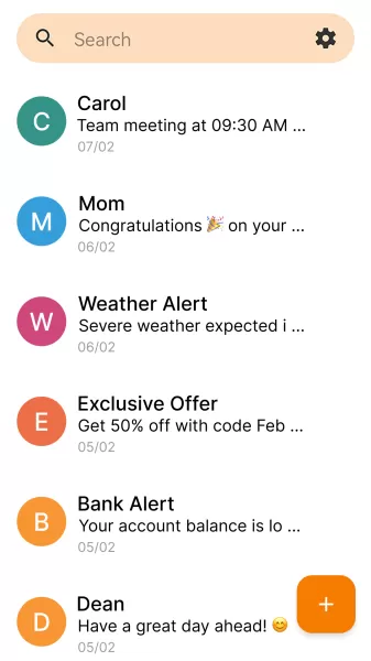 Simple SMS Messenger