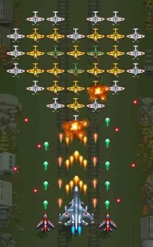 1945 Air Force: Airplane games MOD APK (God Mode) v13.74 screenshot 17