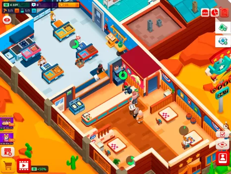 Idle Burger Empire Tycoon MOD APK (Free purchase, Unlimited money) v1.17 screenshot 14