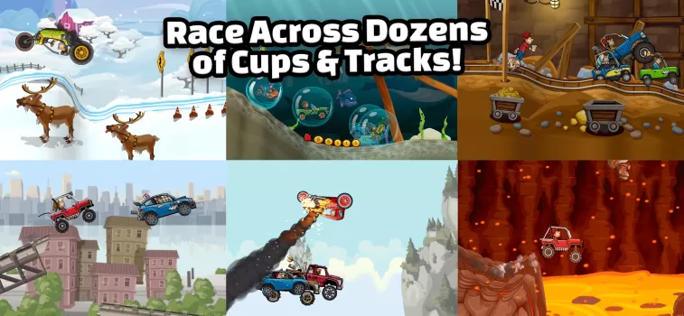 Hill Climb Racing 2 MOD APK (Remove ads, Mod speed) v1.62.1 screenshot 12