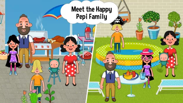 Pepi House: Happy Family MOD APK (Remove ads, Unlocked) v1.7.1 screenshot 14