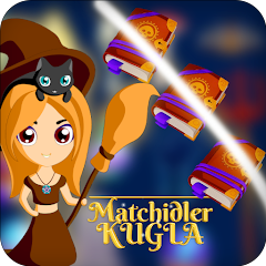 Matchidler Kugla Witch Match 3 MOD APK (Remove ads)