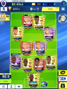 Idle Eleven - Soccer tycoon MOD APK (Unlimited money, Mod Menu, Unlimited) v1.36.3 screenshot 9