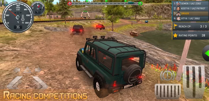 Russian Car Driver Uaz Hunter MOD APK (Unlimited money, Mod Menu, Unlimited) v0.9.99 screenshot 15