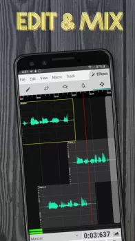 WaveEditor Record & Edit Audio MOD APK (Unlocked, Pro) v1.111 screenshot 1