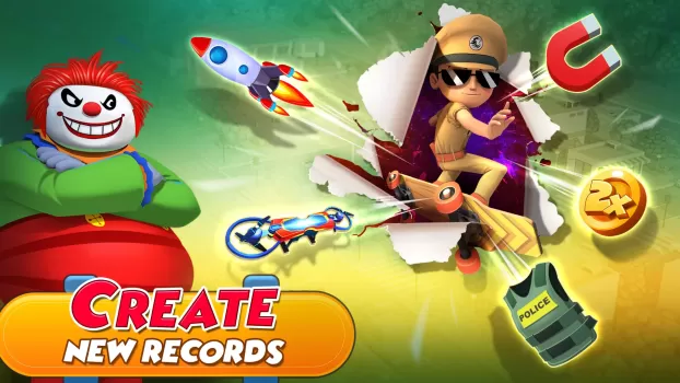 Little Singham Super Skater MOD APK (Unlimited money, Mod Menu) v1.0.347 screenshot 7