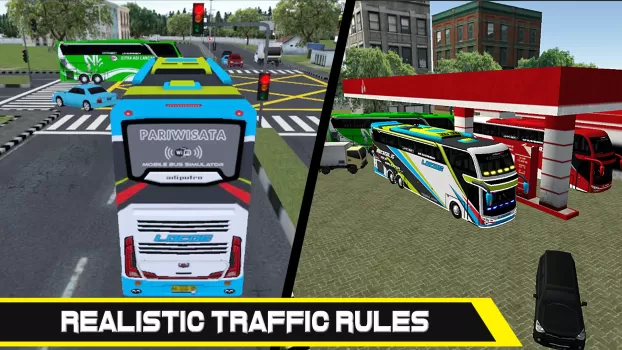 Mobile Bus Simulator MOD APK (Unlimited money) v1.0.6 screenshot 3