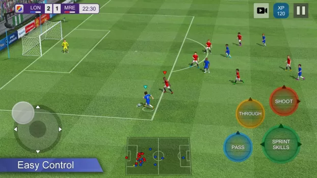 Pro League Soccer MOD APK (Free purchase) v1.0.43 screenshot 1