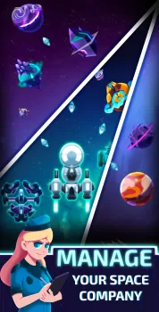 Idle Planet Miner MOD APK (Paid for free, Unlimited money, Free purchase) v2.2.8 screenshot 1