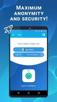 VPN - fast proxy + secure MOD APK (Unlocked, Premium) v2.6.7 screenshot 1